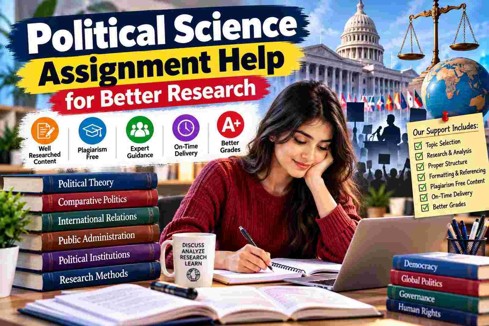 Political Science Assignment Help for Better Research, Analysis, and Academic Success